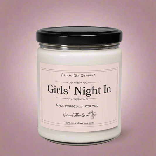 Soy Candle, Girls' Night In Scented, 9oz