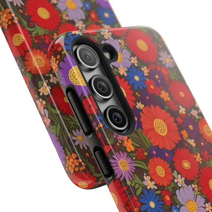 Tough Phone Cases - Vintage Flowers