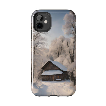 Winter Snow Scene Seasonal - Tough Phone Case