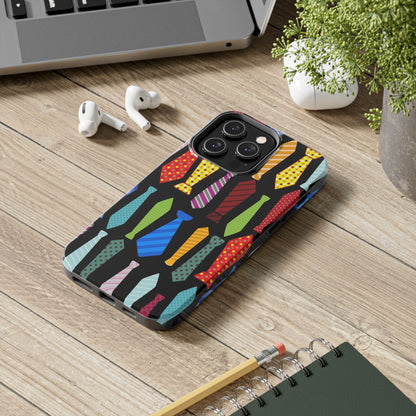 Colorful Neckties - Tough Phone Case for iPhone and Samsung Smartphones