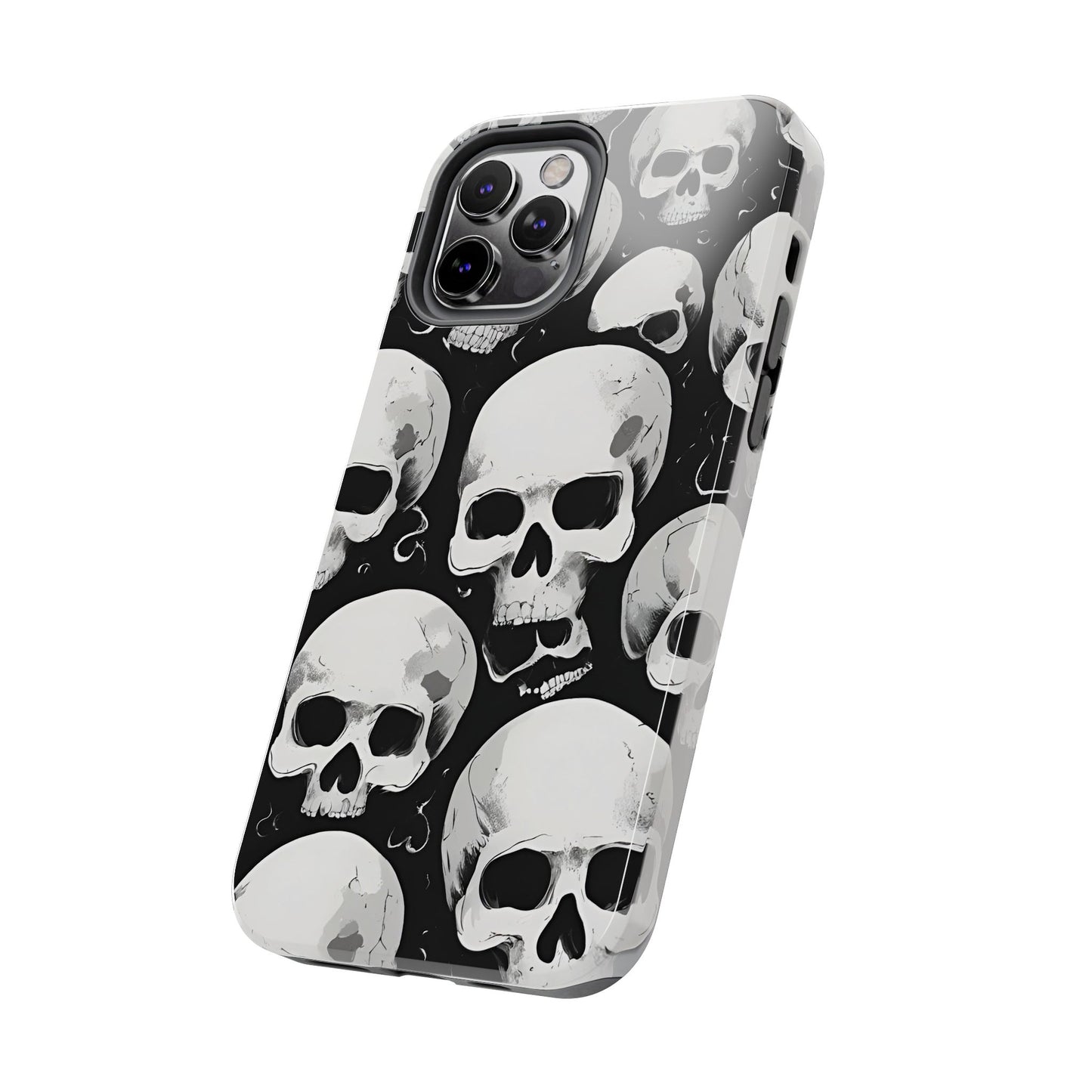 Creepy Skulls 2 - Tough Phone Case for iPhones and Samsung Smartphones