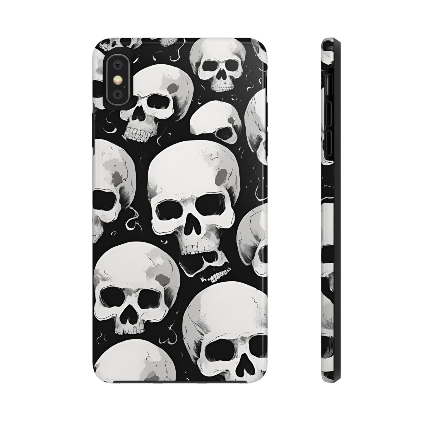 Creepy Skulls 2 - Tough Phone Case for iPhones and Samsung Smartphones