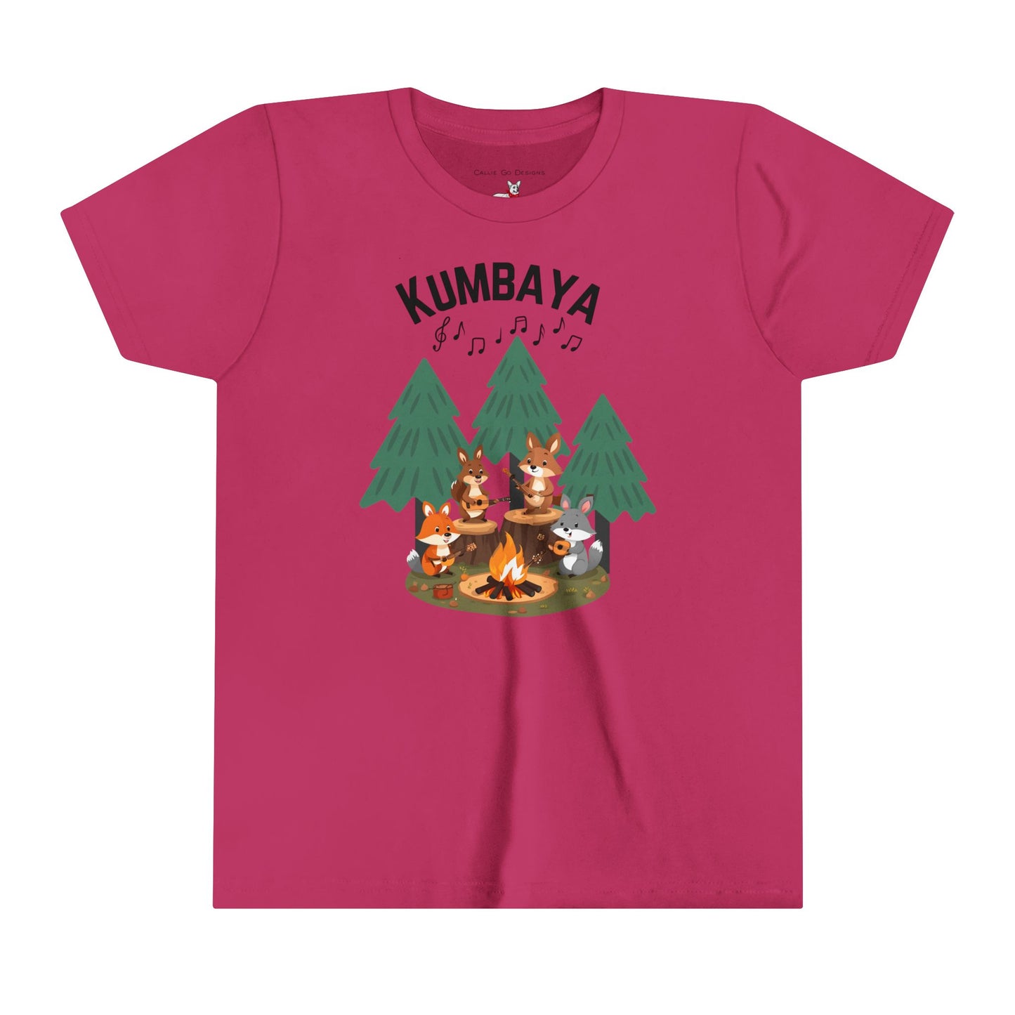 Kumbaya Youth Camping Short Sleeve Tee