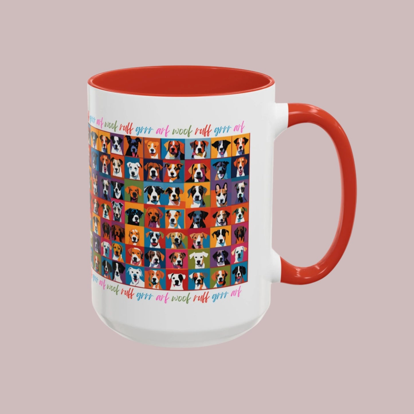 Dogs Mug - Pop Art Artisan Design