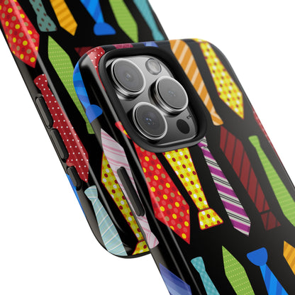 Colorful Neckties - Tough Phone Case for iPhone and Samsung Smartphones