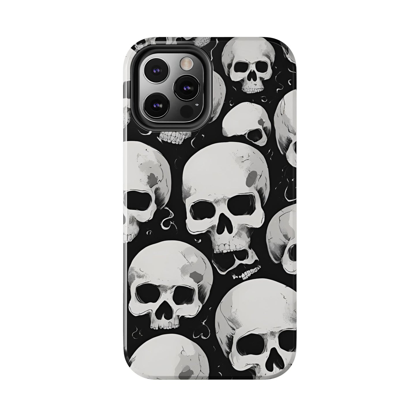 Creepy Skulls 2 - Tough Phone Case for iPhones and Samsung Smartphones