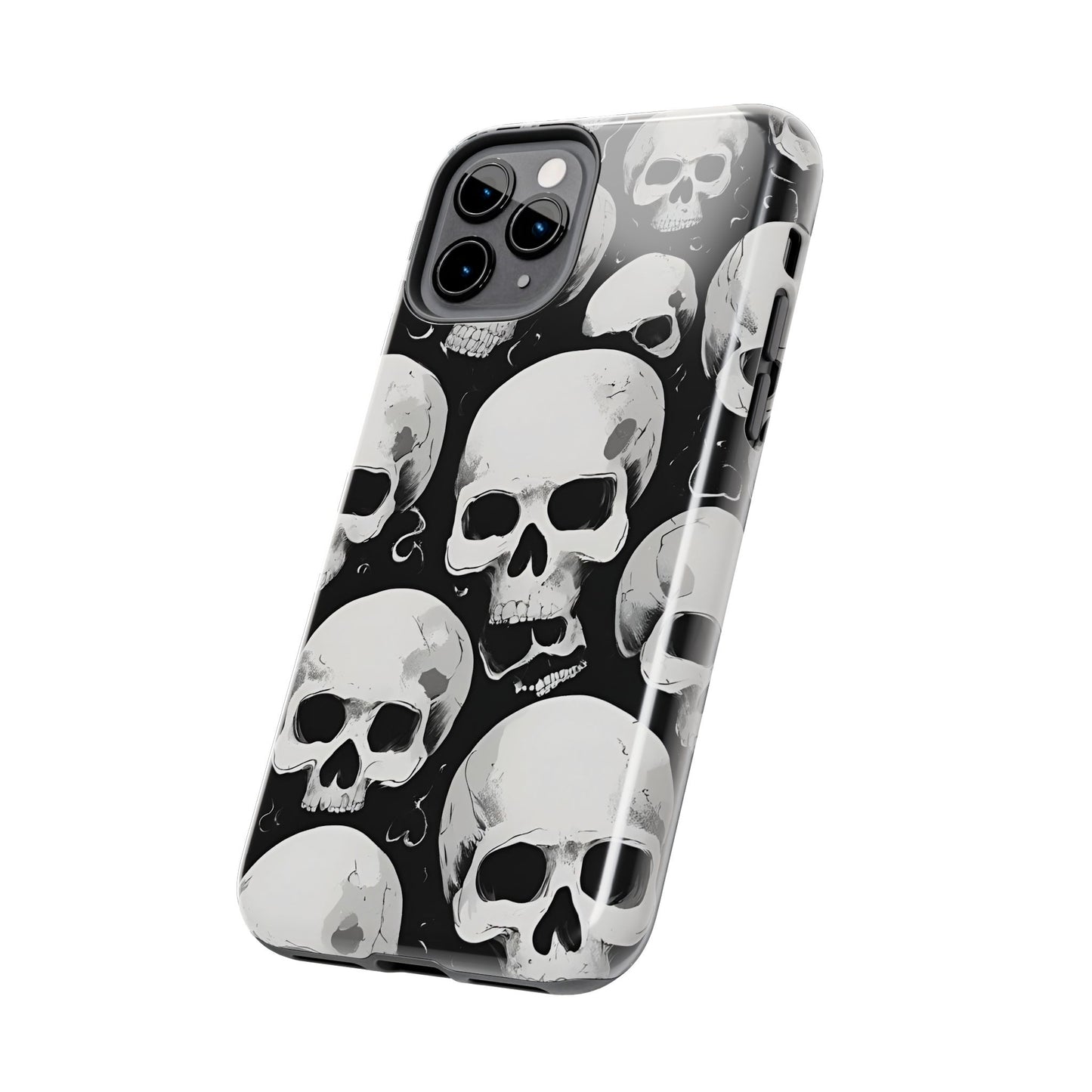 Creepy Skulls 2 - Tough Phone Case for iPhones and Samsung Smartphones