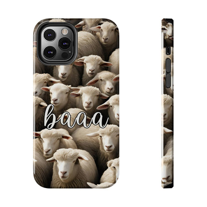 Sheep say Baaaa - Tough Phone Case for iPhone and Samsung Smartphones