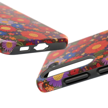 Tough Phone Cases - Vintage Flowers
