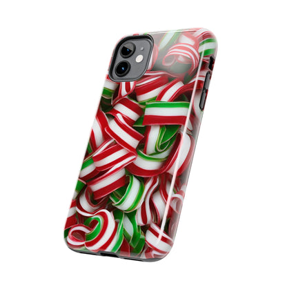 Christmas Ribbon Candy  - Tough Phone Case for iPhone and Samsung Smartphones