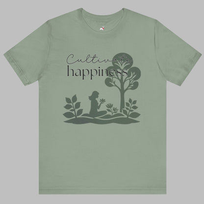 Short Sleeve Tee - Cultivate Happiness Shirt