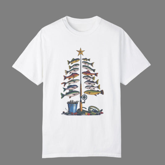 Christmas Fishing T-Shirt - Men