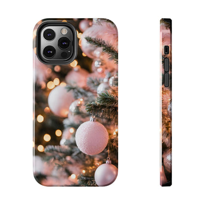 Pink Christmas - Tough Phone Case for iPhone and Samsung Smartphones