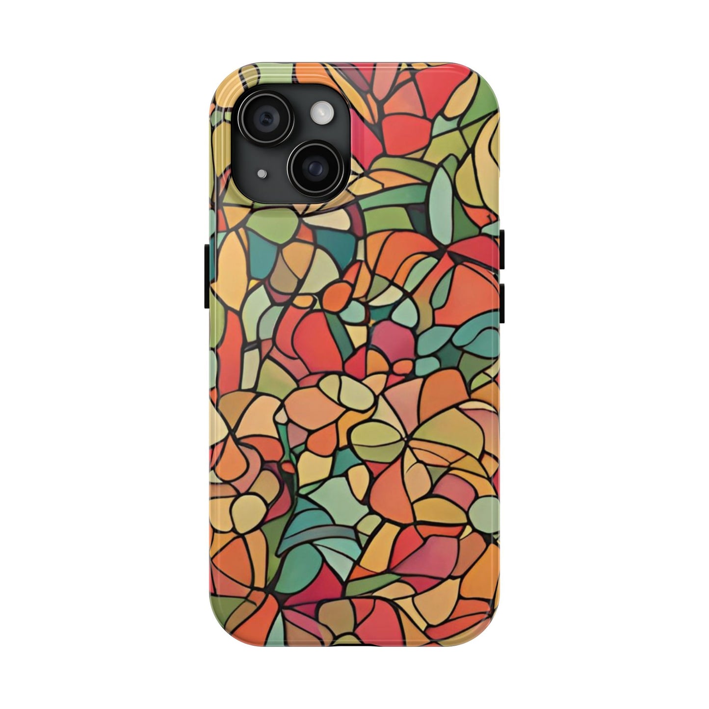 Abstract Vibrant Pattern - Tough Phone Case for iPhone and Samsung Smartphones