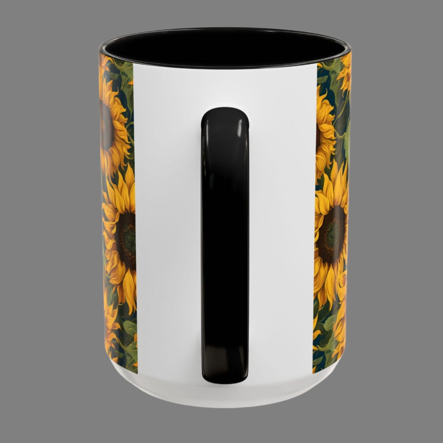 Coffee Mug Sunflowers Artful Flower Series 11oz 15oz