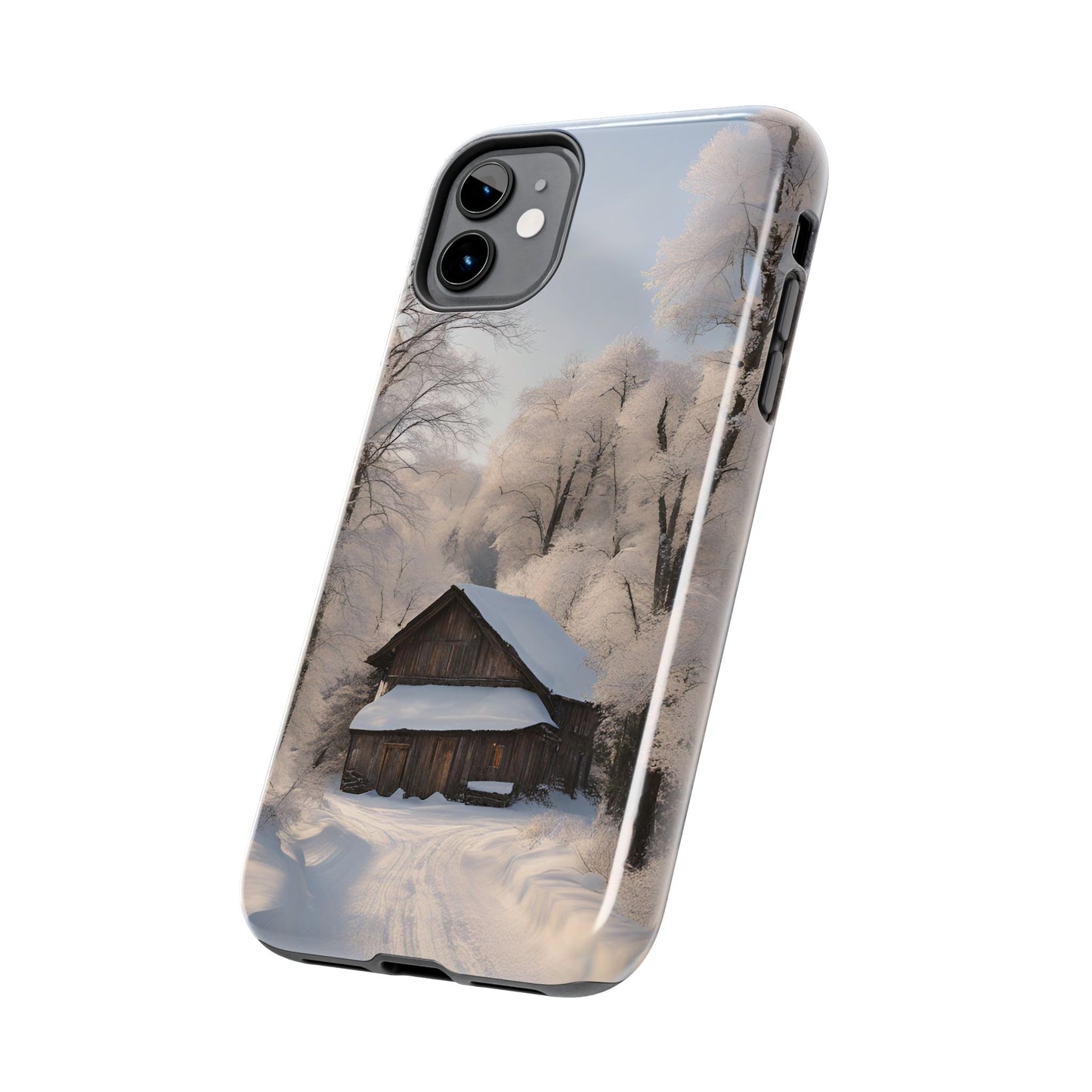 Winter Snow Scene Seasonal - Tough Phone Case