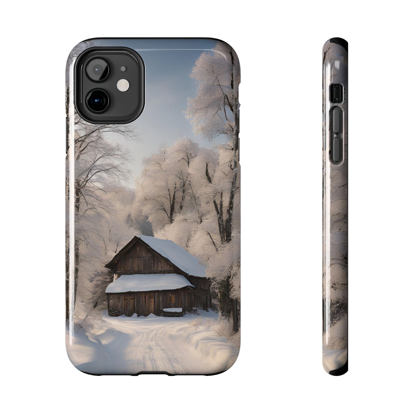 Winter Snow Scene Seasonal - Tough Phone Case