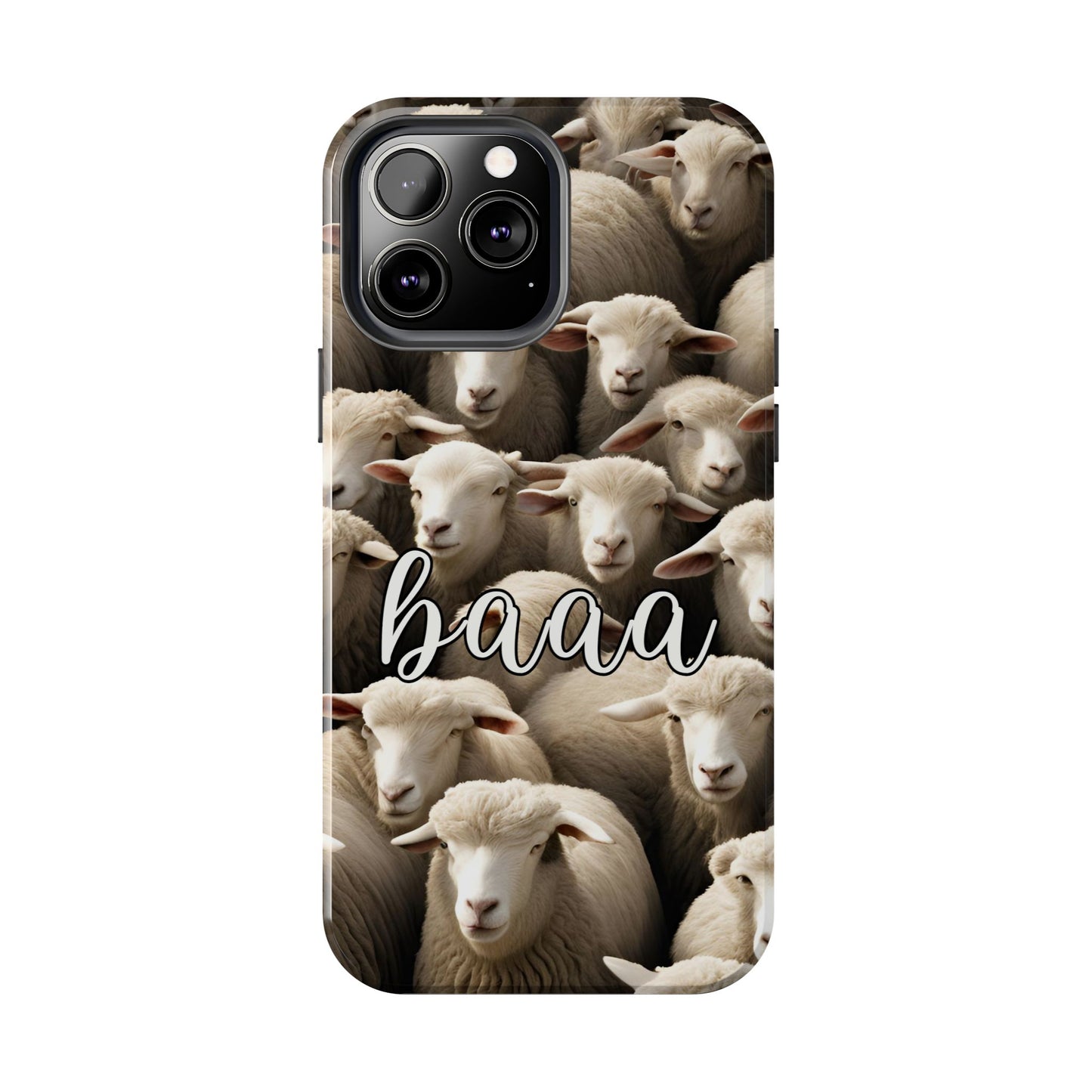 Sheep say Baaaa - Tough Phone Case for iPhone and Samsung Smartphones