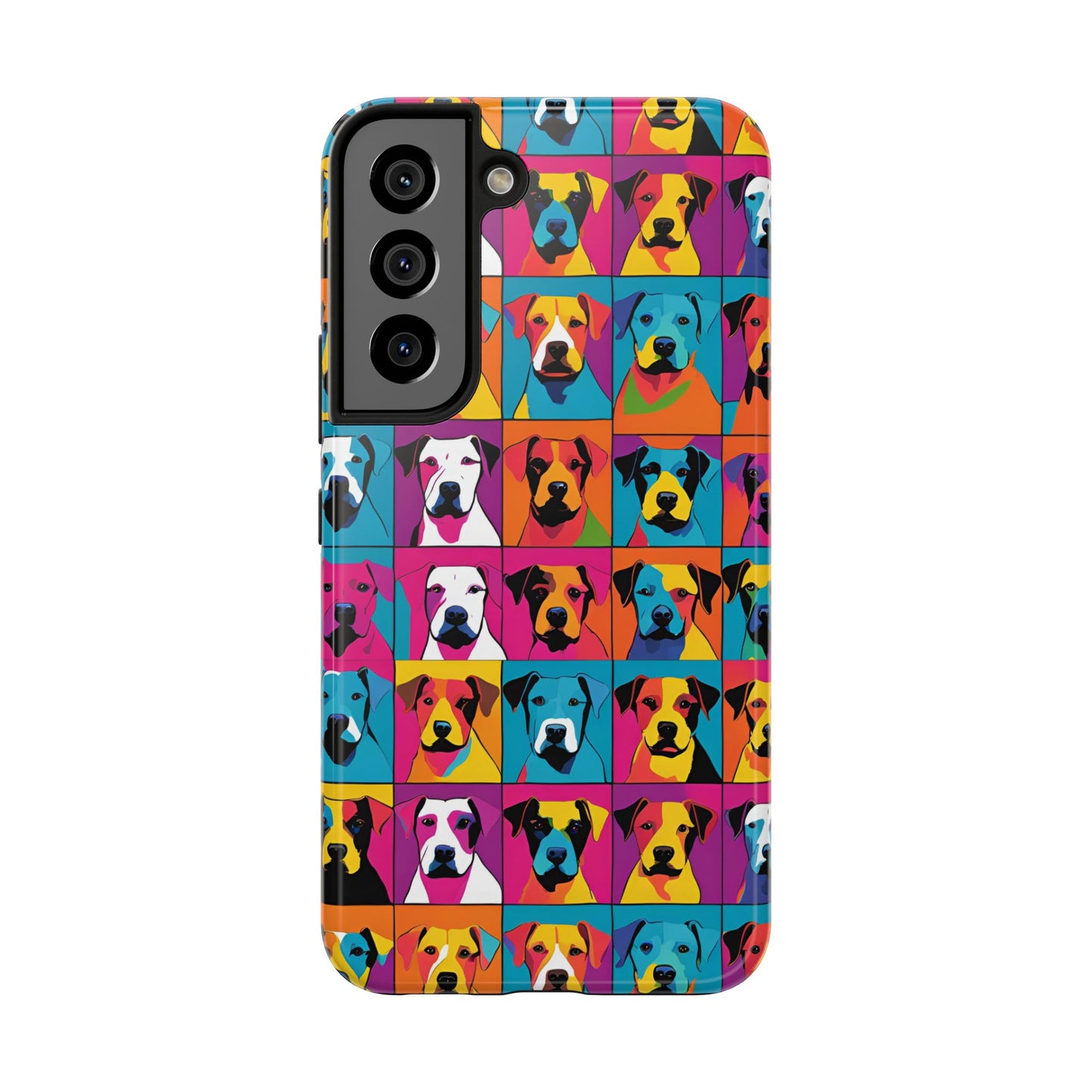 Colorful Dogs - Tough Phone Case for iPhones and Samsung Smartphones