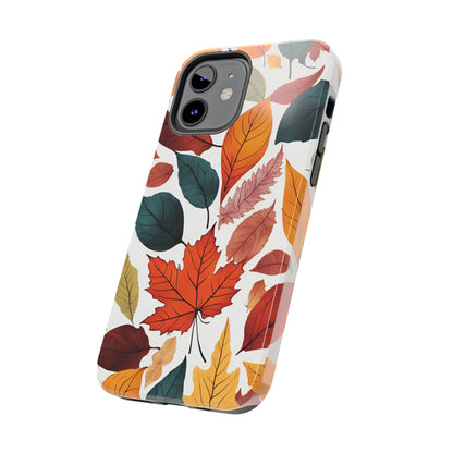 Falling Autumn Leaves - Tough Phone Case for iPhones and Samsung Smartphones