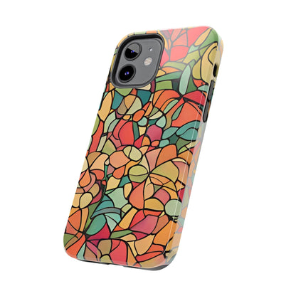 Abstract Vibrant Pattern - Tough Phone Case for iPhone and Samsung Smartphones