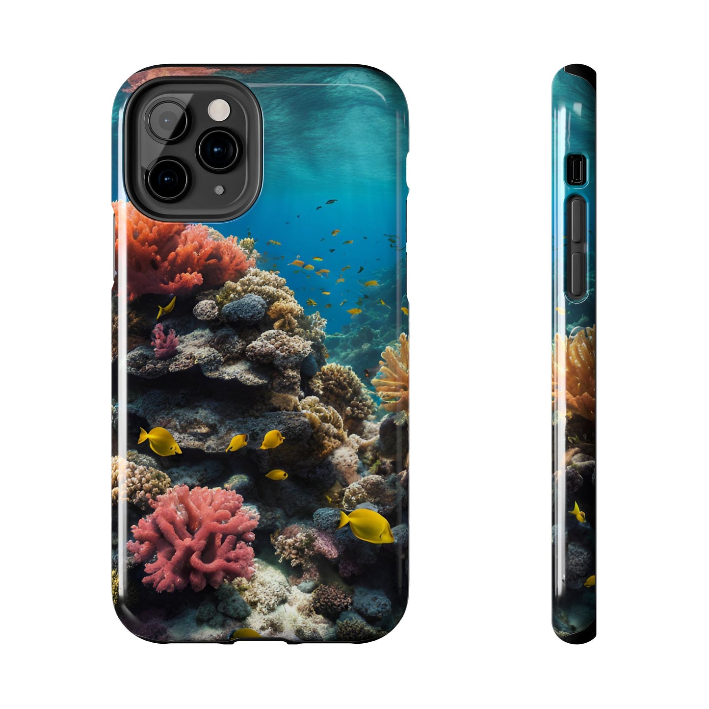 Under the Ocean  - Tough Phone Case Black