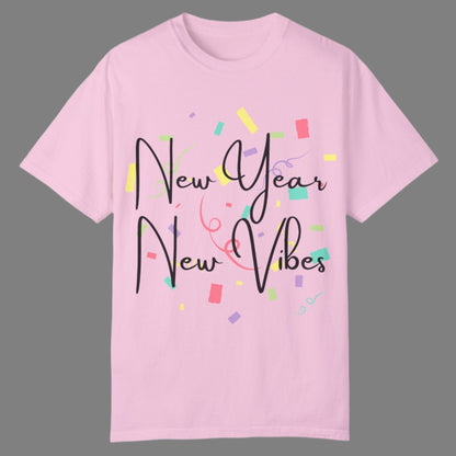 Unisex T-Shirt - New Year, New Vibes Fun Design