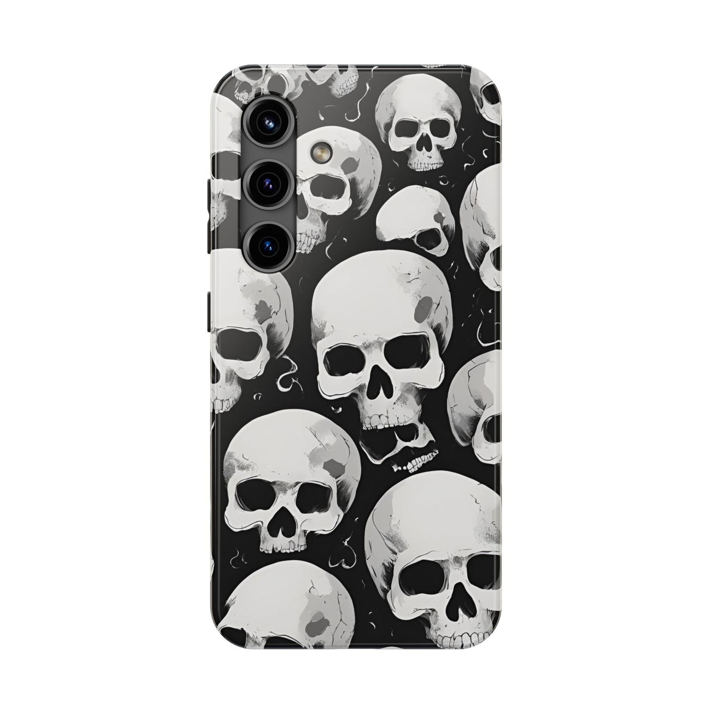 Creepy Skulls 2 - Tough Phone Case for iPhones and Samsung Smartphones