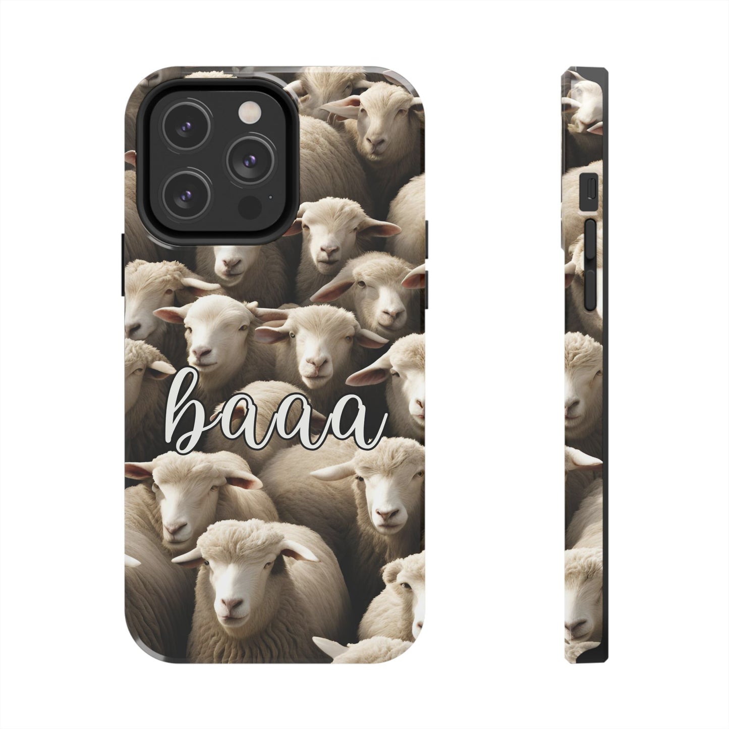 Sheep say Baaaa - Tough Phone Case for iPhone and Samsung Smartphones