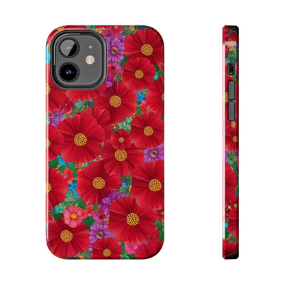 Tough Phone Cases - Beautiful Bold Red Poppies