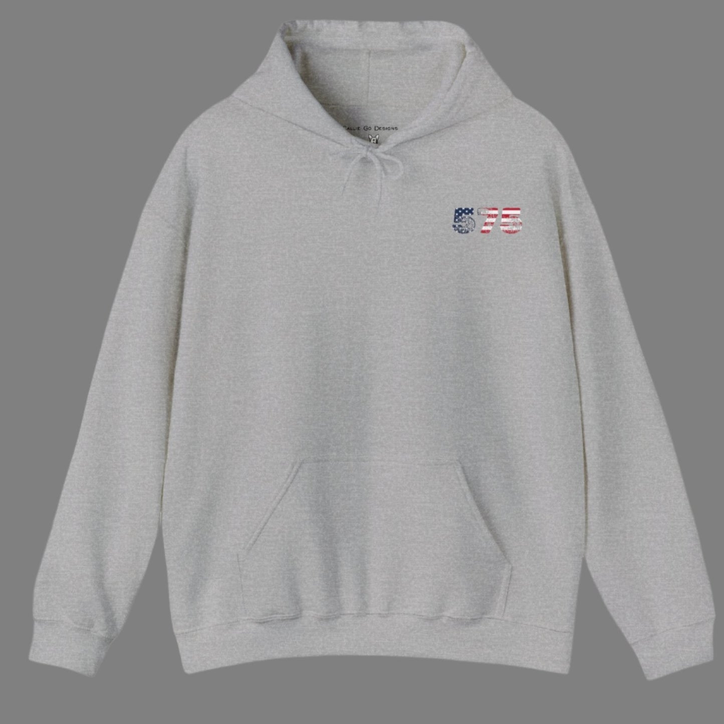 Patriotic Hoodie - New Mexico 575 Design