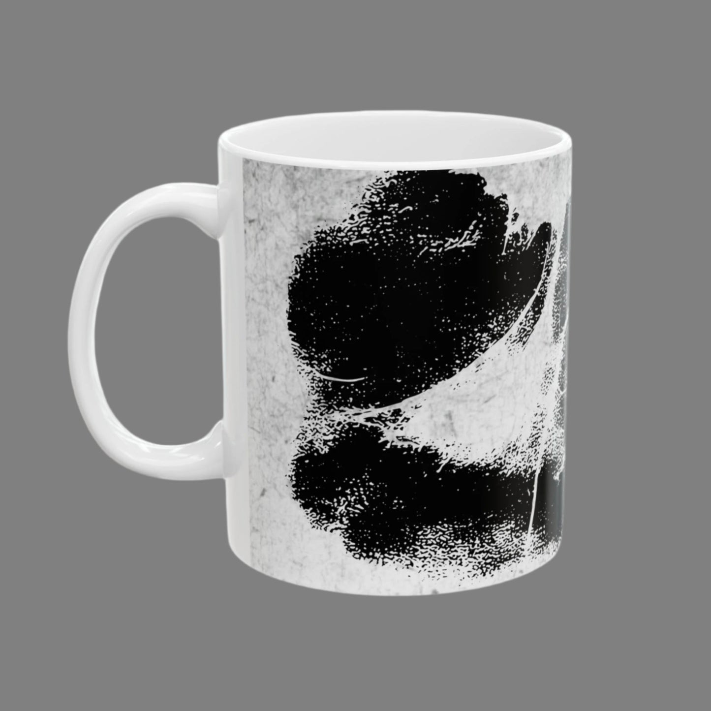 Mug - Greasy Hand Prints Hardworking Men and Women Tribute Coffee Cup