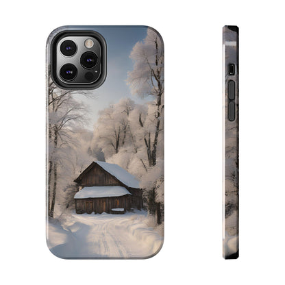 Winter Snow Scene Seasonal - Tough Phone Case