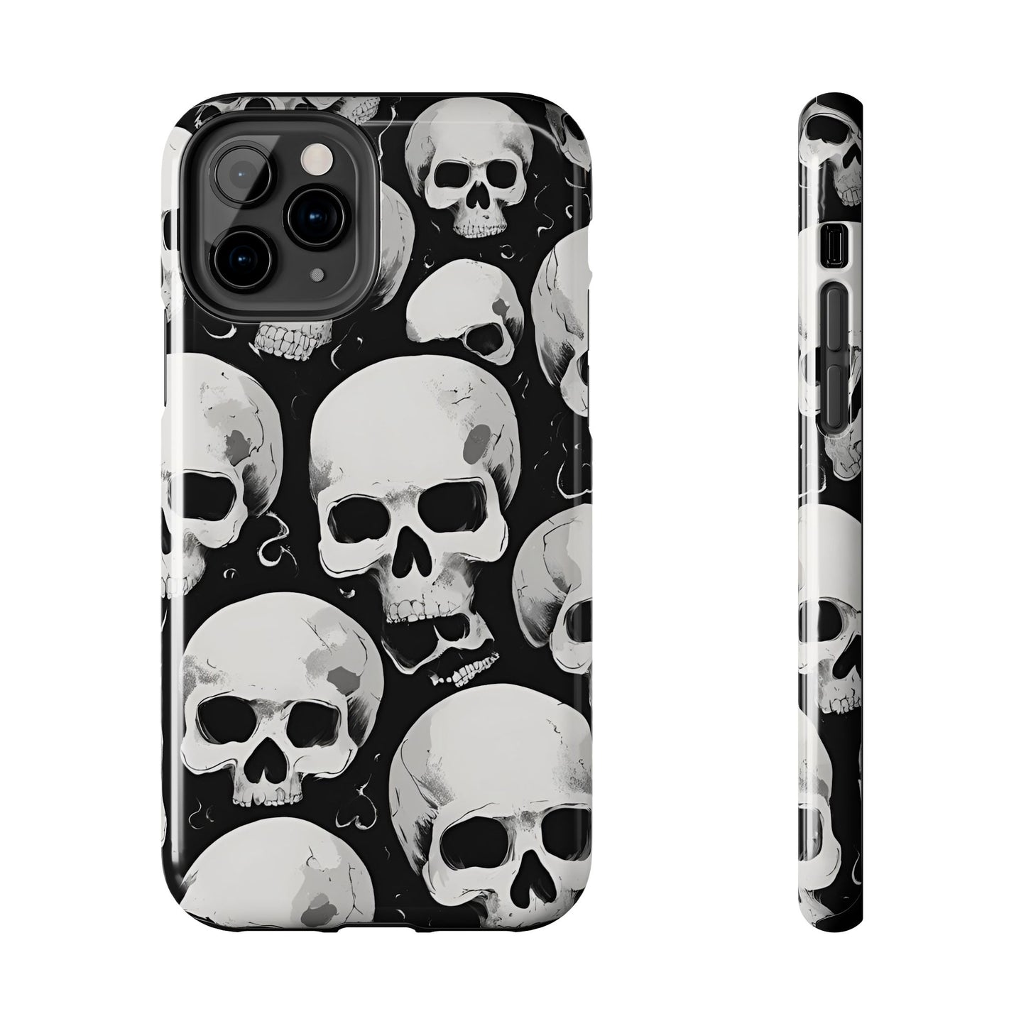 Creepy Skulls 2 - Tough Phone Case for iPhones and Samsung Smartphones