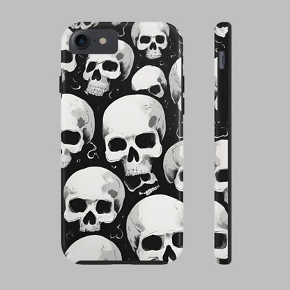 Creepy Skulls 2 - Tough Phone Case for iPhones and Samsung Smartphones