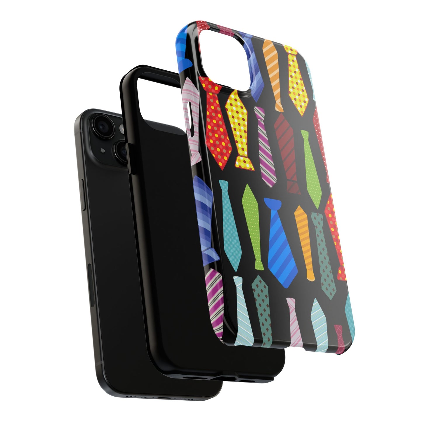 Colorful Neckties - Tough Phone Case for iPhone and Samsung Smartphones