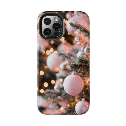 Pink Christmas - Tough Phone Case for iPhone and Samsung Smartphones