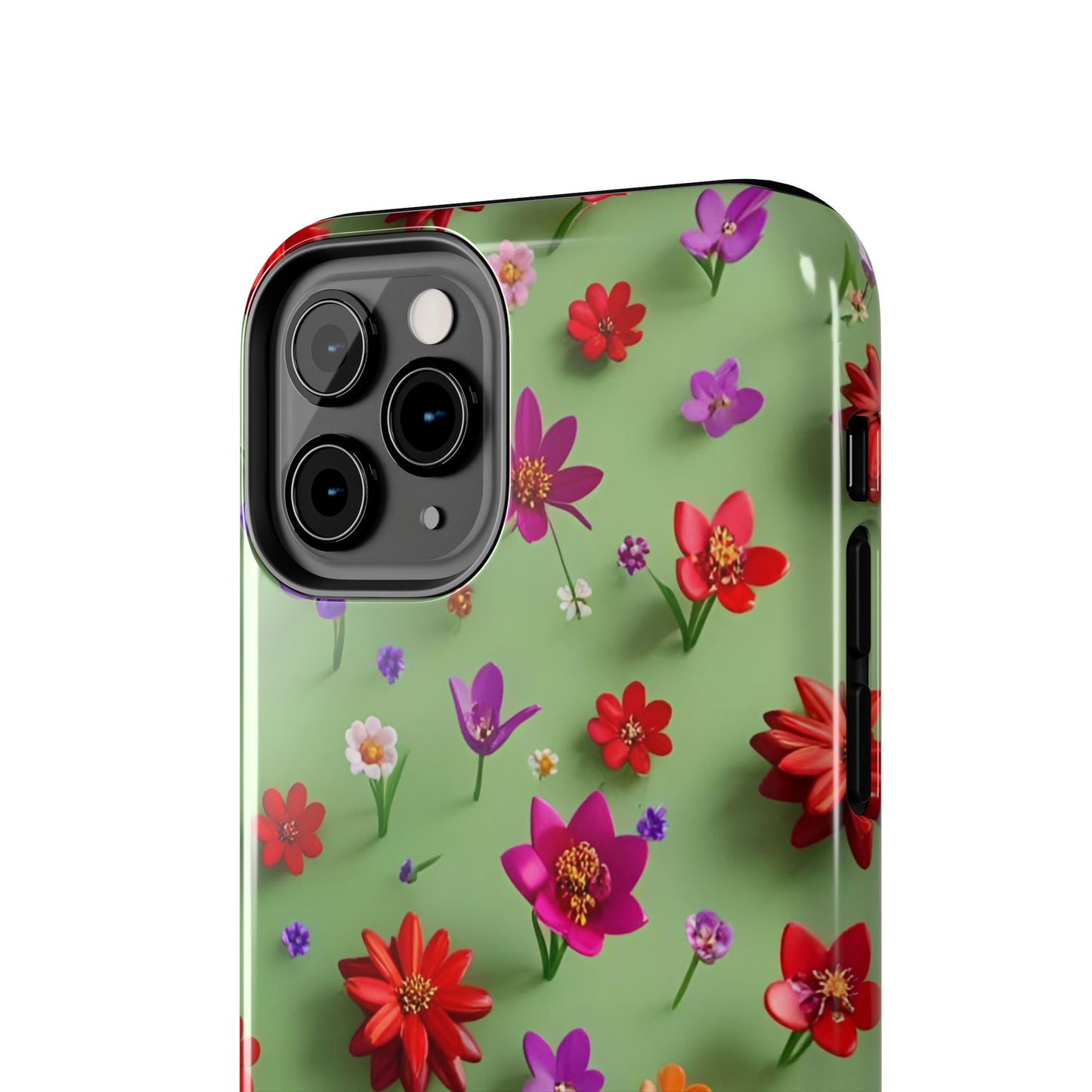 Tough Phone Cases - Summer Flowers in 3D