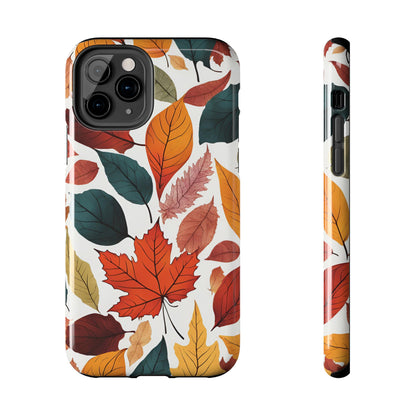 Falling Autumn Leaves - Tough Phone Case for iPhones and Samsung Smartphones