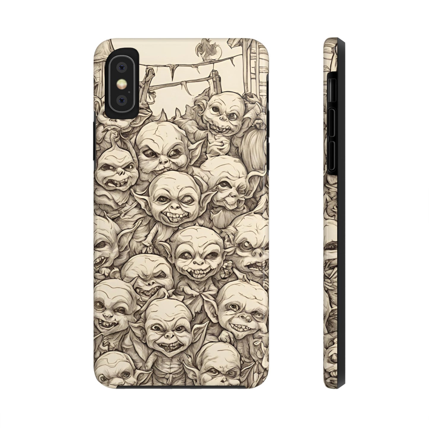 Phone Cases - Creepy Ghouls Design for iPhone and Samsung Smartphones