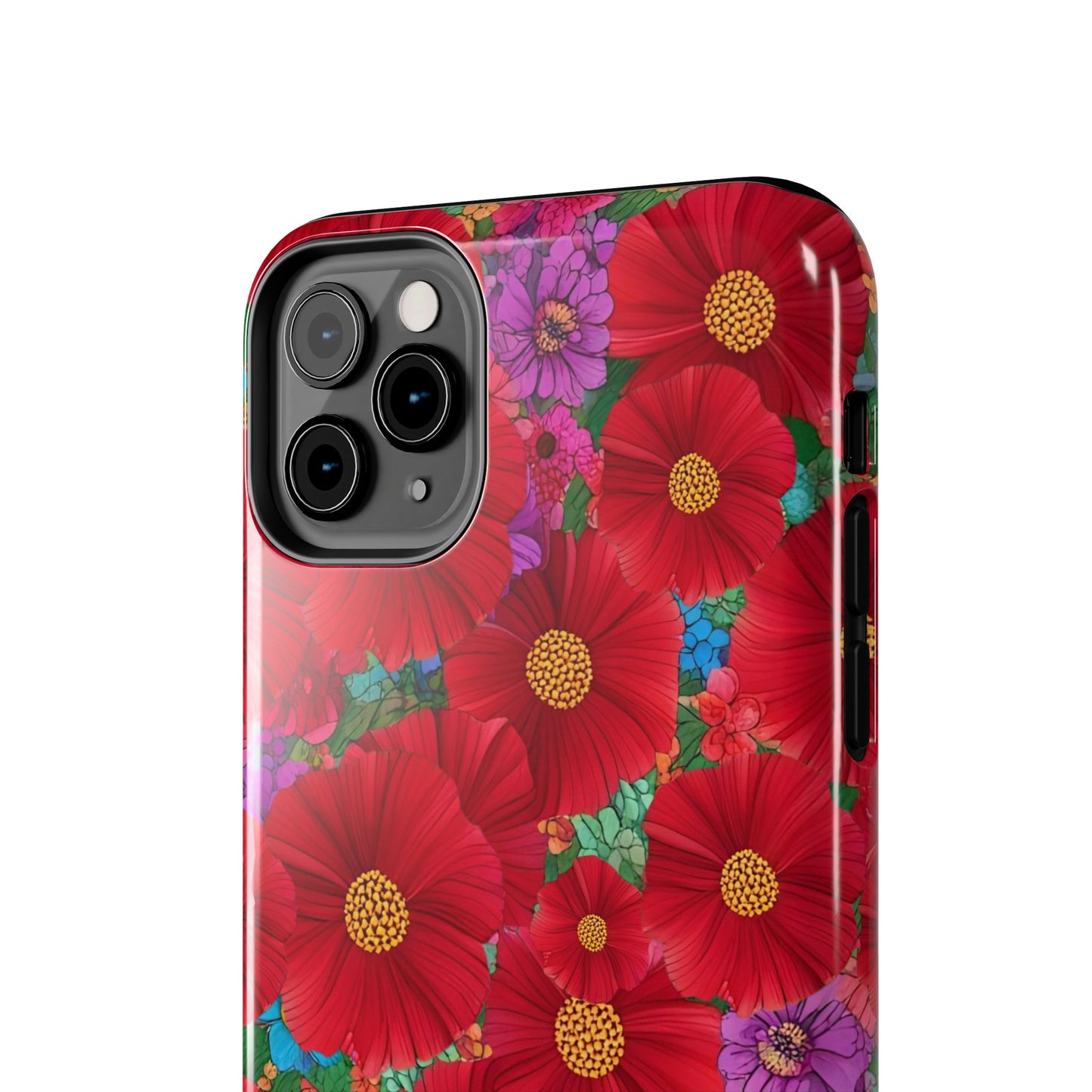 Tough Phone Cases - Beautiful Bold Red Poppies