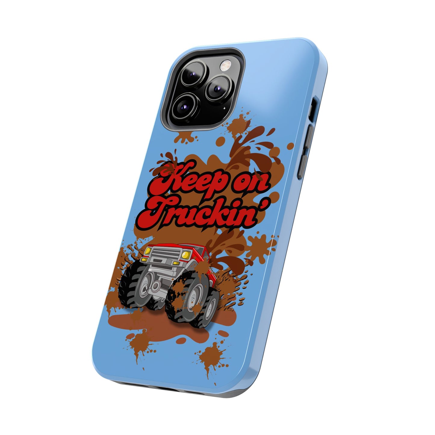 Keep on Truckin' in Blue - Tough Phone Case for iPhones and Samsung Smartphones