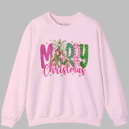 Merry Christmas Festive Unisex Heavy Blend™ Crewneck Sweatshirt