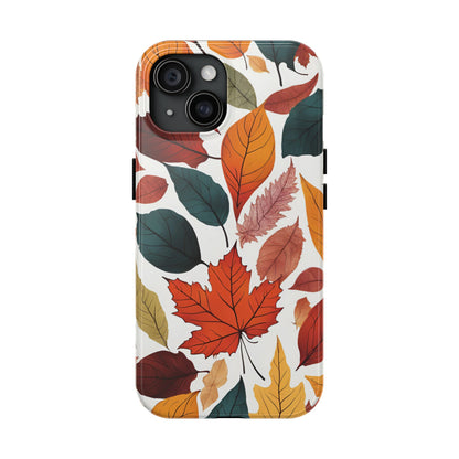 Falling Autumn Leaves - Tough Phone Case for iPhones and Samsung Smartphones