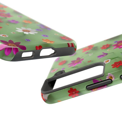 Tough Phone Cases - Summer Flowers in 3D