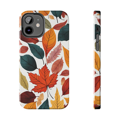 Falling Autumn Leaves - Tough Phone Case for iPhones and Samsung Smartphones