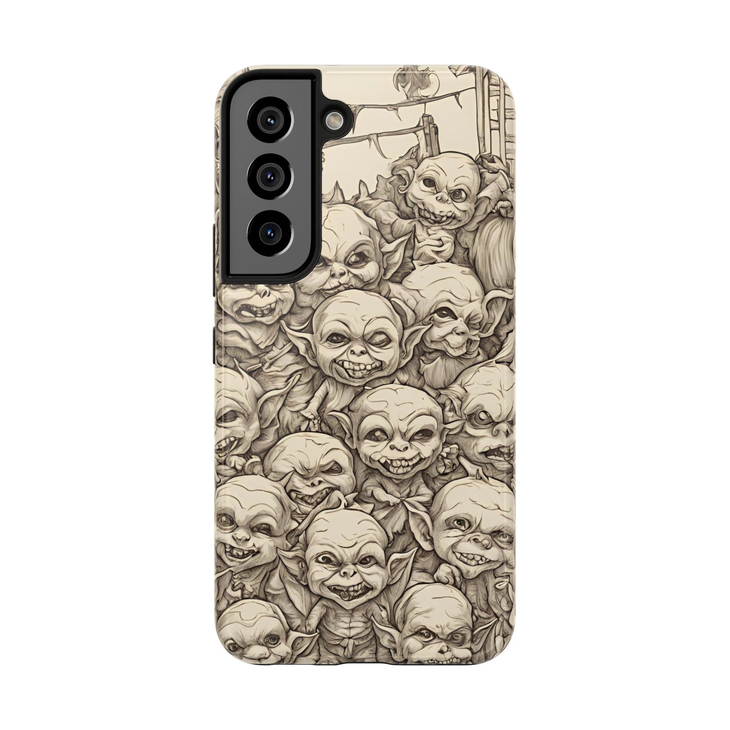 Phone Cases - Creepy Ghouls Design for iPhone and Samsung Smartphones