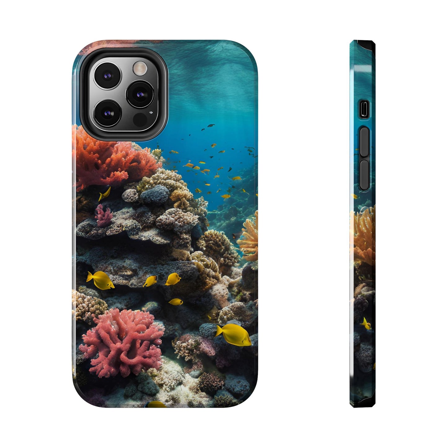 Under the Ocean  - Tough Phone Case Black