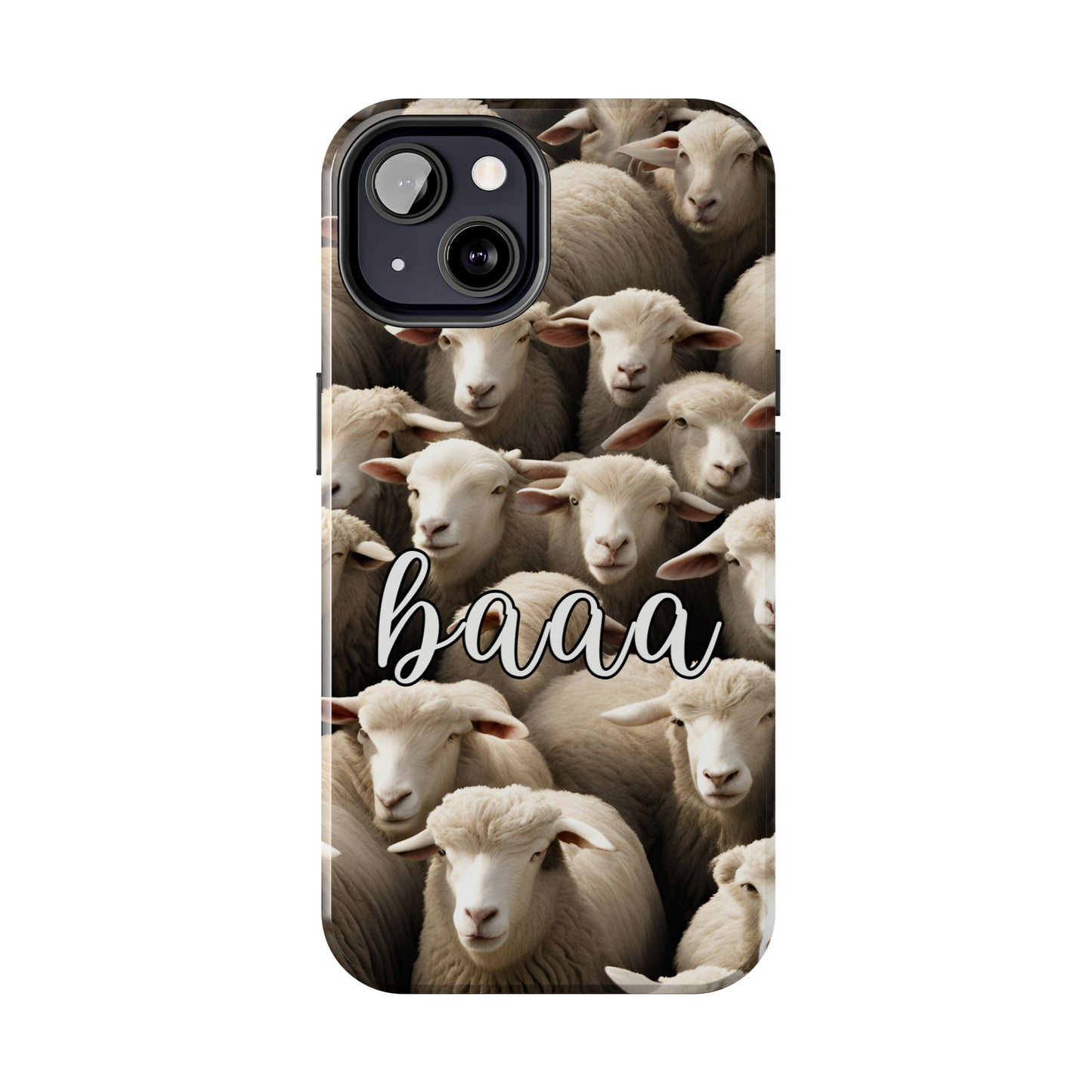 Sheep say Baaaa - Tough Phone Case for iPhone and Samsung Smartphones