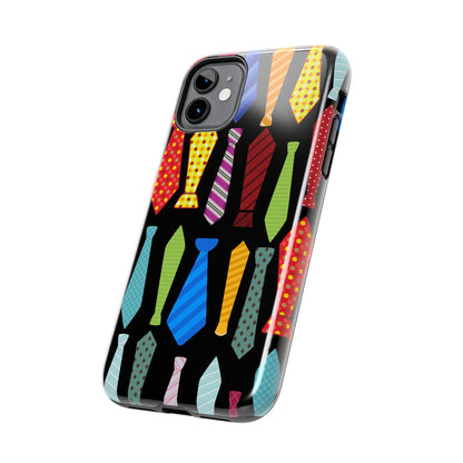 Colorful Neckties - Tough Phone Case for iPhone and Samsung Smartphones